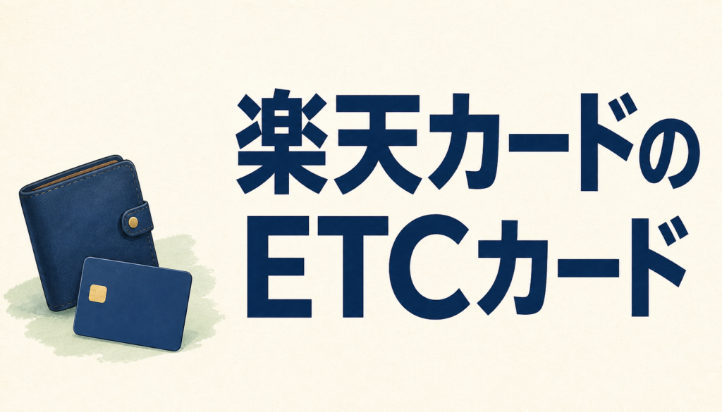 楽天カードのETCカードは年会費500円？無料にする条件と注意点をまとめました
