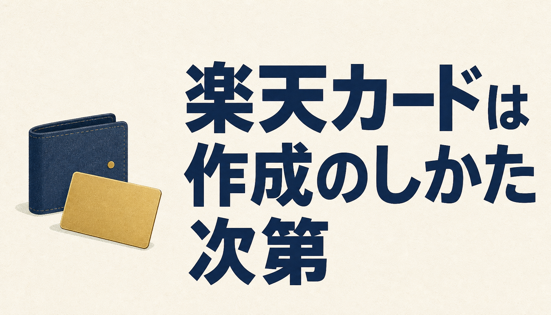 楽天カードは作成のしかた次第でおトク度が変わるって？
