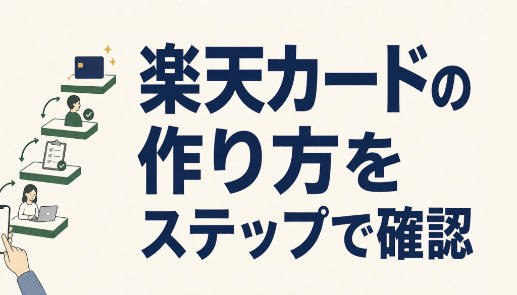 楽天カードの作り方がわからない人へ！はじめてでもカンタン・スムーズに作れる方法まとめ