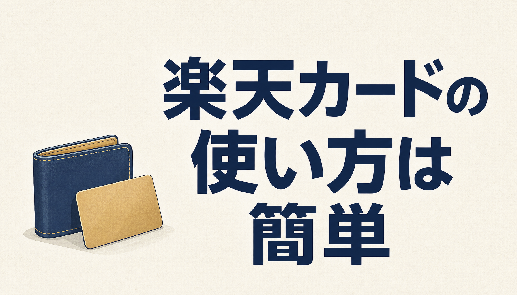 楽天カードの使い方は簡単!いまさら聞けない使い方をお得な情報と共に紹介!