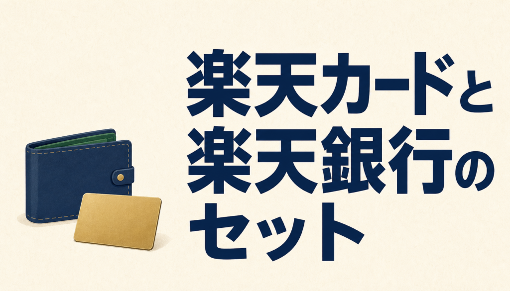 楽天カードと楽天銀行は2つのセット使いがおすすめ！楽天グループ全部が劇的におトクになる！