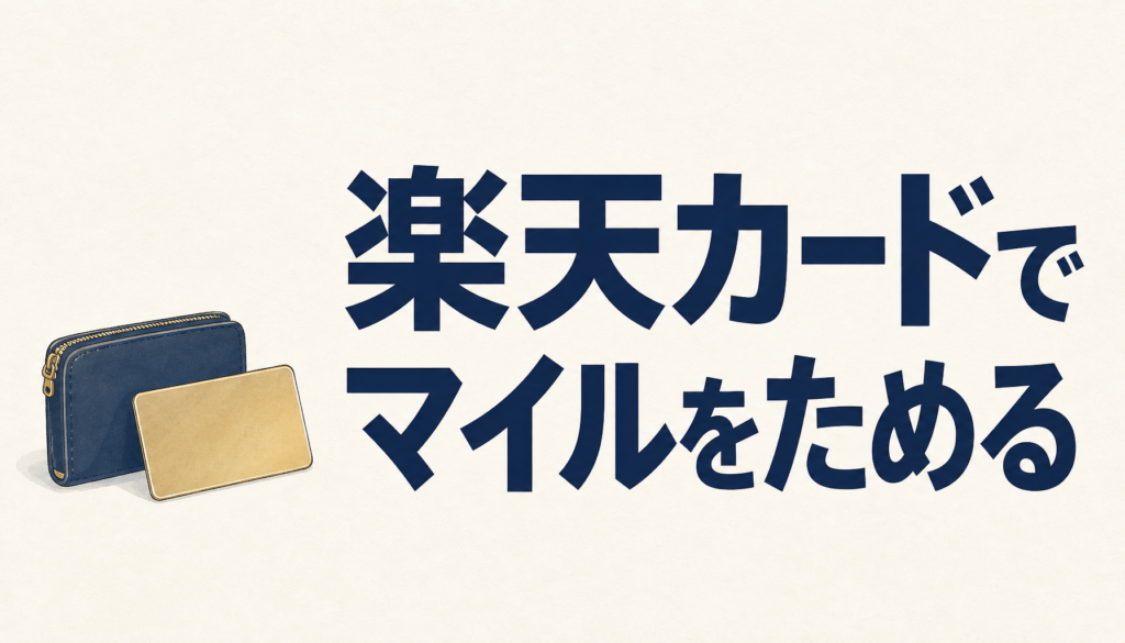 楽天カードでマイルをためるには？かしこくためるコツと還元率や交換ルールをおさらい