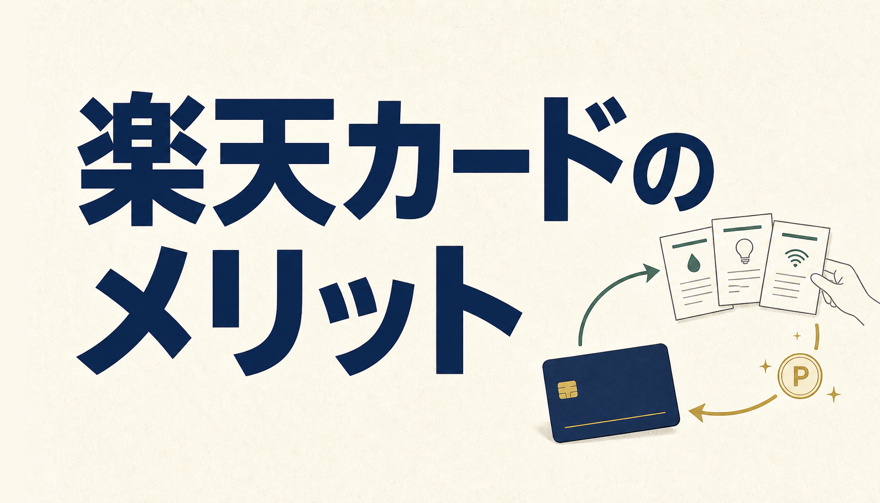 楽天カードのメリットを、使っている私が正直に書く|仕組み・注意点・向かない人まで
