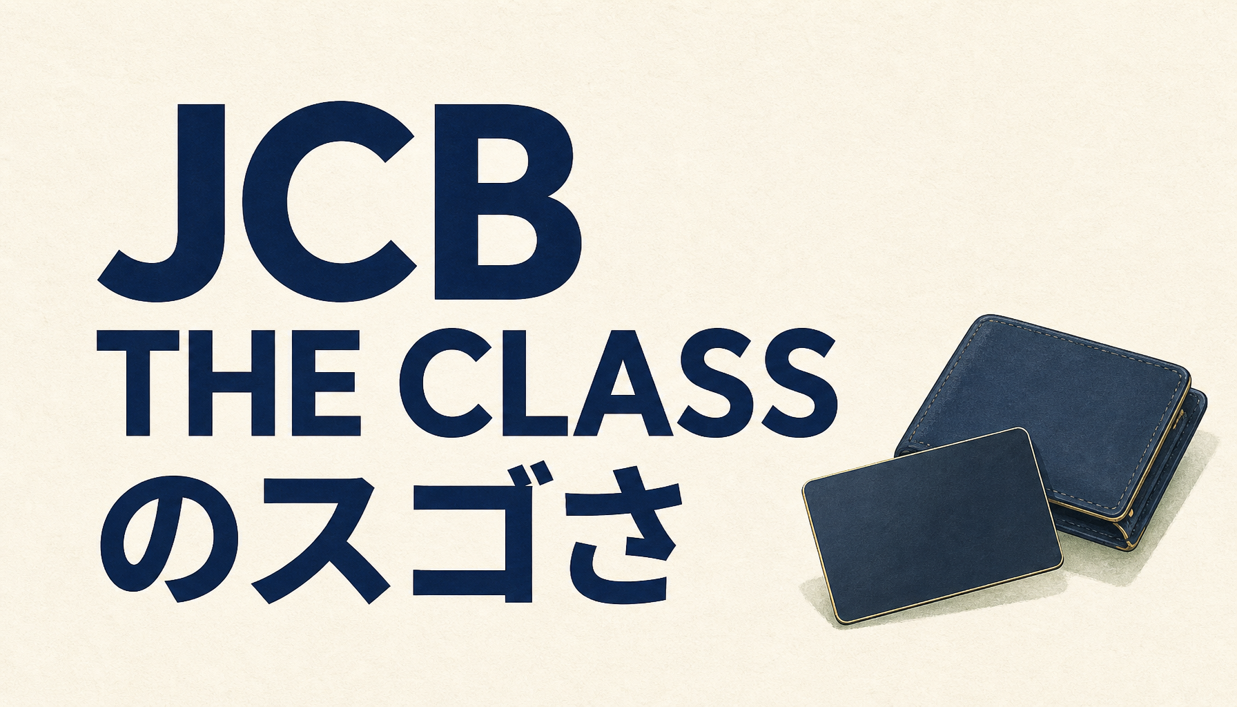 JCB THE CLASSのスゴさに迫る！JCBカードの頂点に立つ奇跡の一枚！