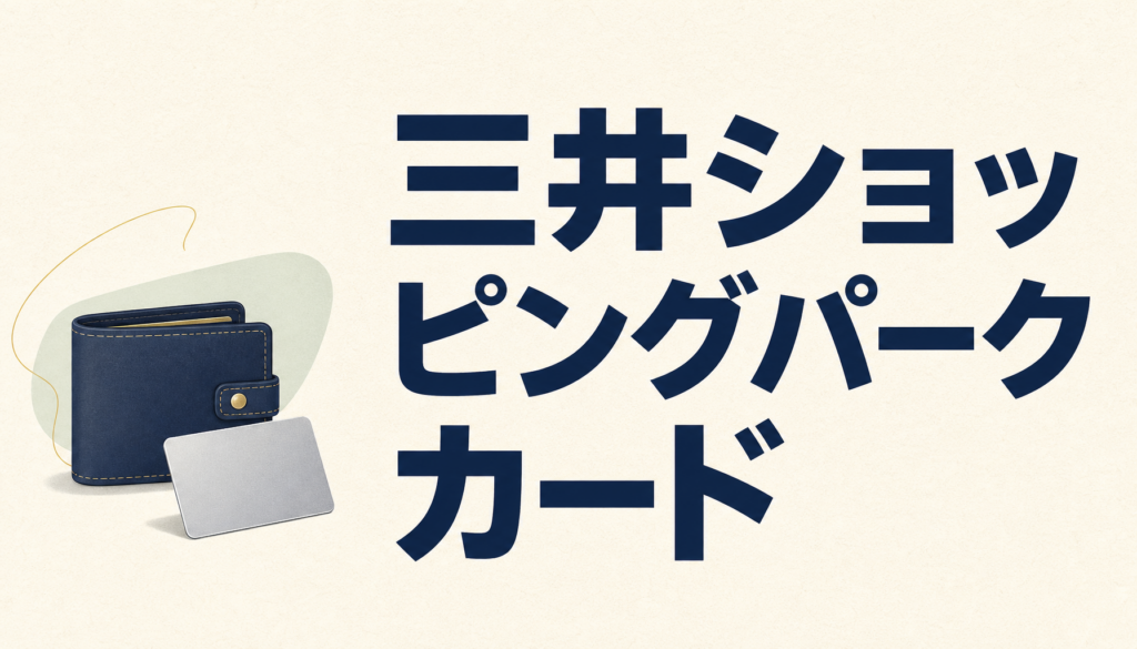 三井ショッピングパークカード《セゾン》がないと大損する４つのワケ