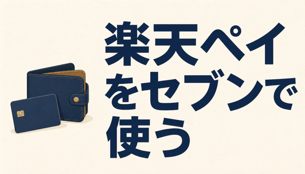 楽天ペイをセブンイレブンでお得に使う方法 nanacoよりもお得なのは楽天ペイだった