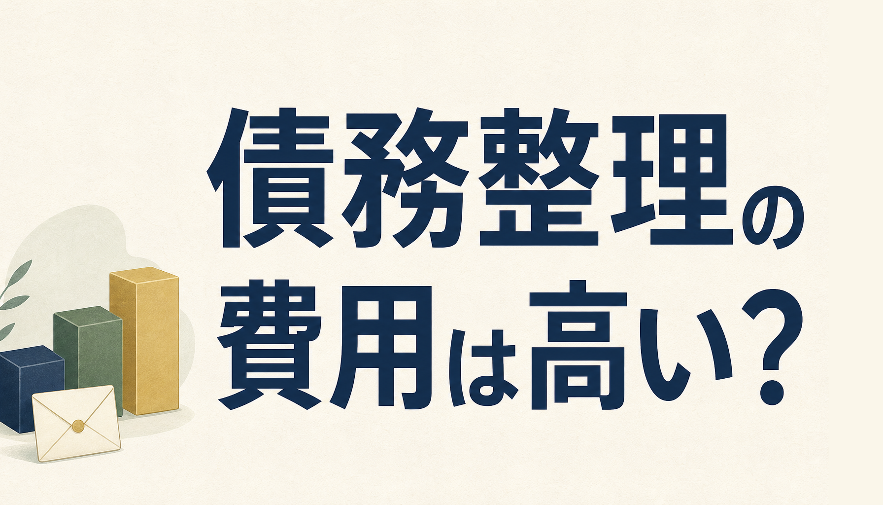 債務整理の費用は高い？弁護士や司法書士への費用の相場はいくら？