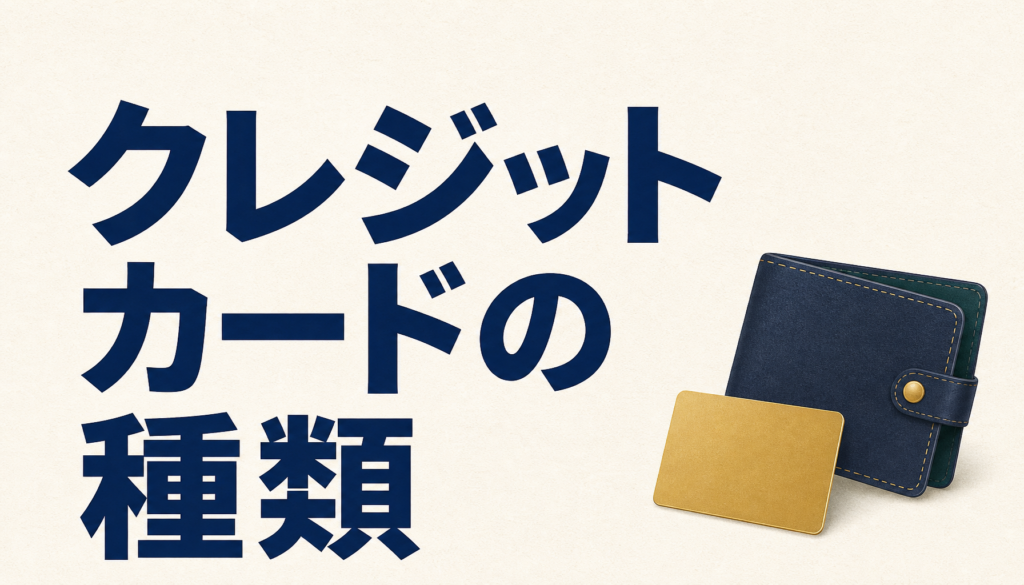 クレジットカードの種類