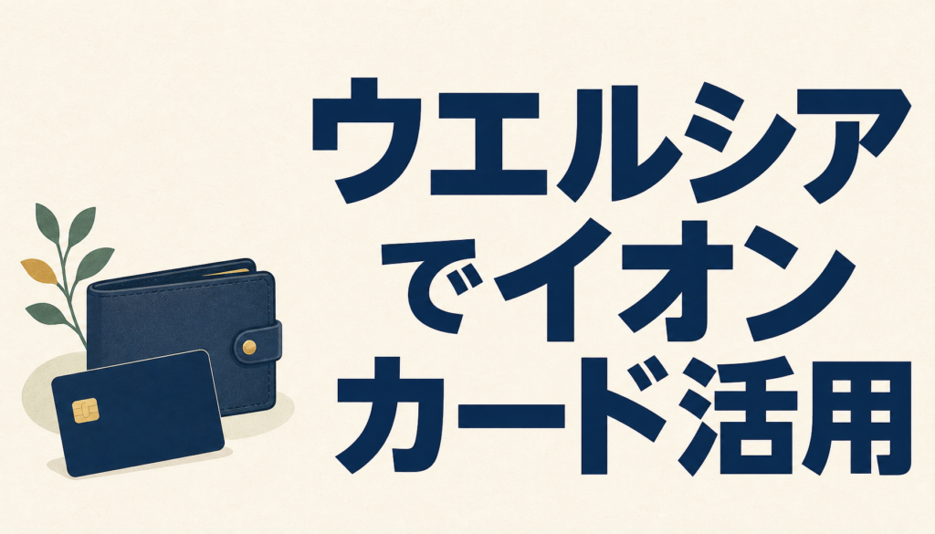 ウエルシアでのイオンカード使いがウエル活史上最強だと？