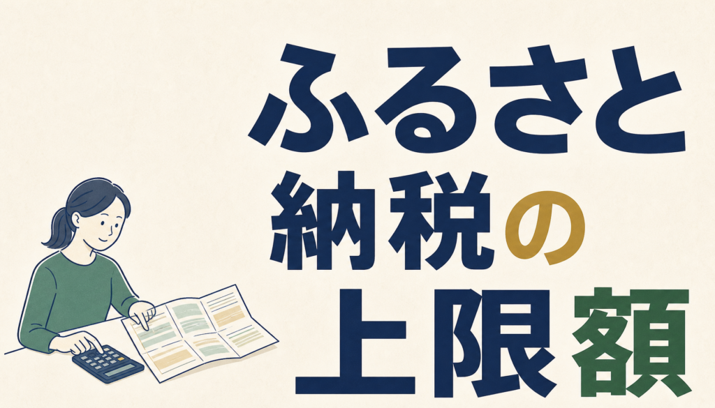 ふるさと納税の上限額｜会社員が住民税の所得割額から目安を調べる3ステップ