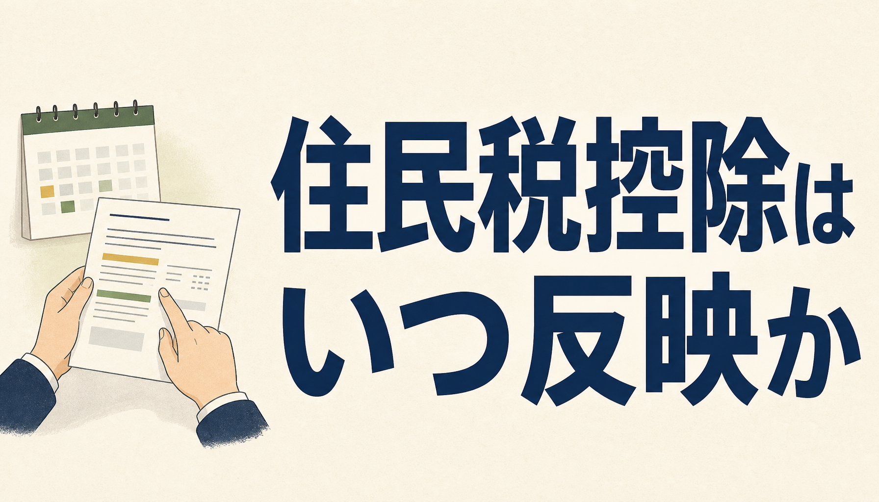 ふるさと納税の住民税控除はいつ反映されるか｜通知書での確認方法3か所