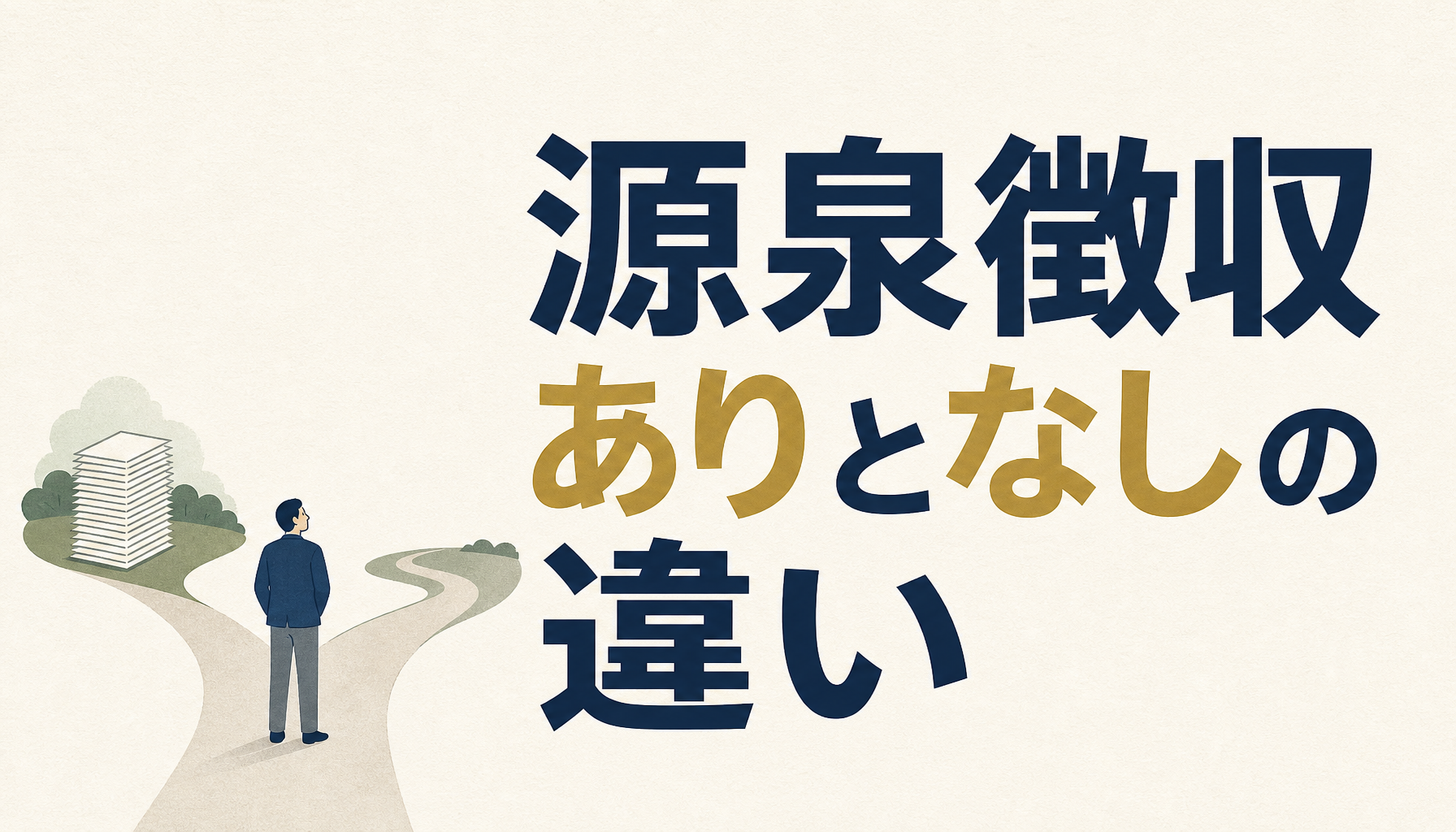 特定口座の源泉徴収ありとなしの違い｜確定申告の手間から考える選び方の基準