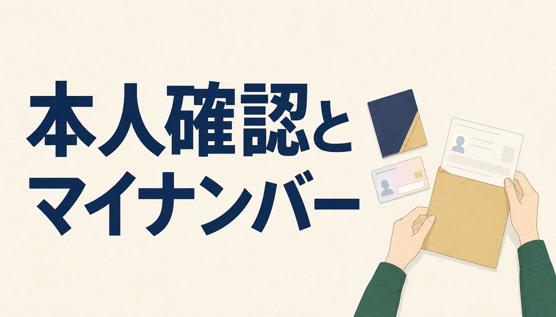 証券口座の本人確認とマイナンバーの提出方法｜カードがない場合の書類の組み合わせ