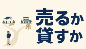 相続した実家は売るか貸すか｜比べる前に片づける2つの順番と、貸すと閉まる扉