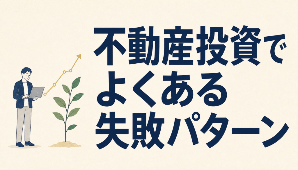 不動産投資でよくある失敗パターン