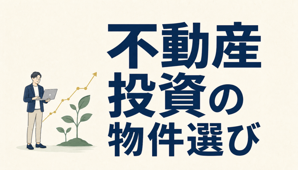 不動産投資の物件選びで確認すべきポイント