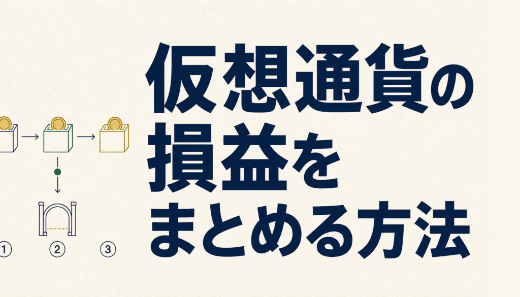 複数取引所の仮想通貨の損益をまとめる方法｜送金でいつ課税されるかを確認する3つの手順