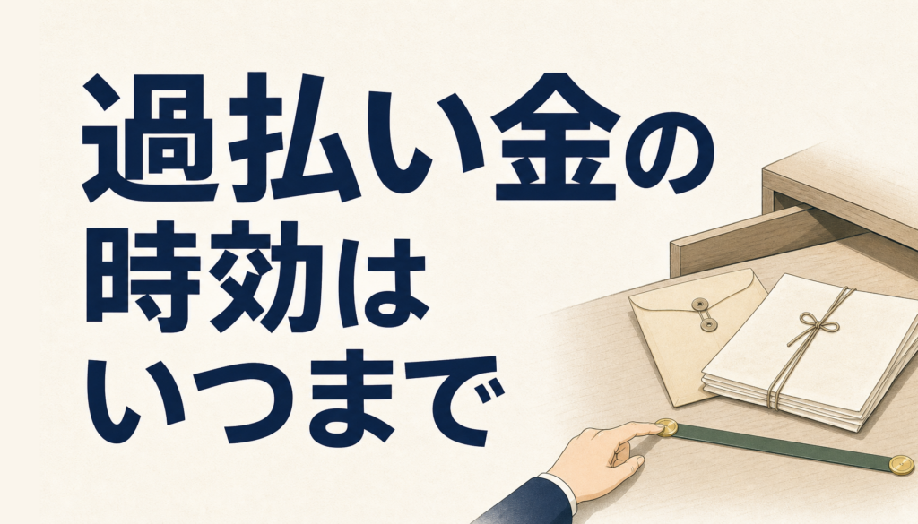過払い金の時効はいつまで｜完済日から10年の数え方と、止める方法