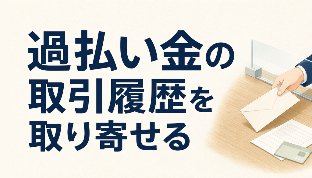 過払い金の取引履歴、開示請求のやり方｜必要書類と業者への出し方