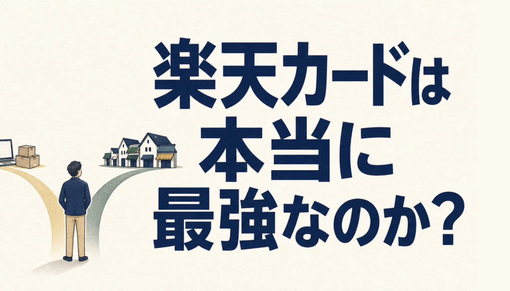 楽天カードは本当に最強なのか？メリットと注意点から確かめる