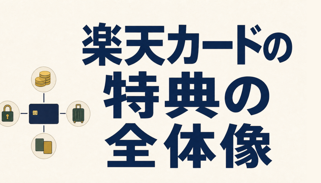 楽天カードの特典まとめ｜ポイント・旅行・セキュリティを整理