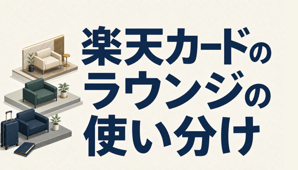 楽天カードのラウンジはタダなのに旅行が快適になりすぎて困る件