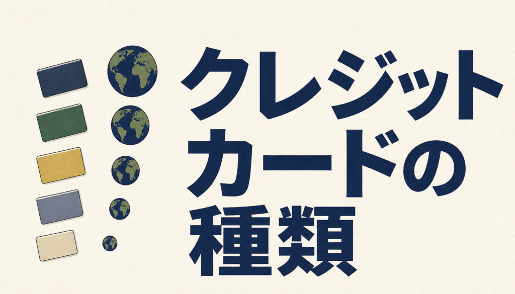 クレジットカードの種類