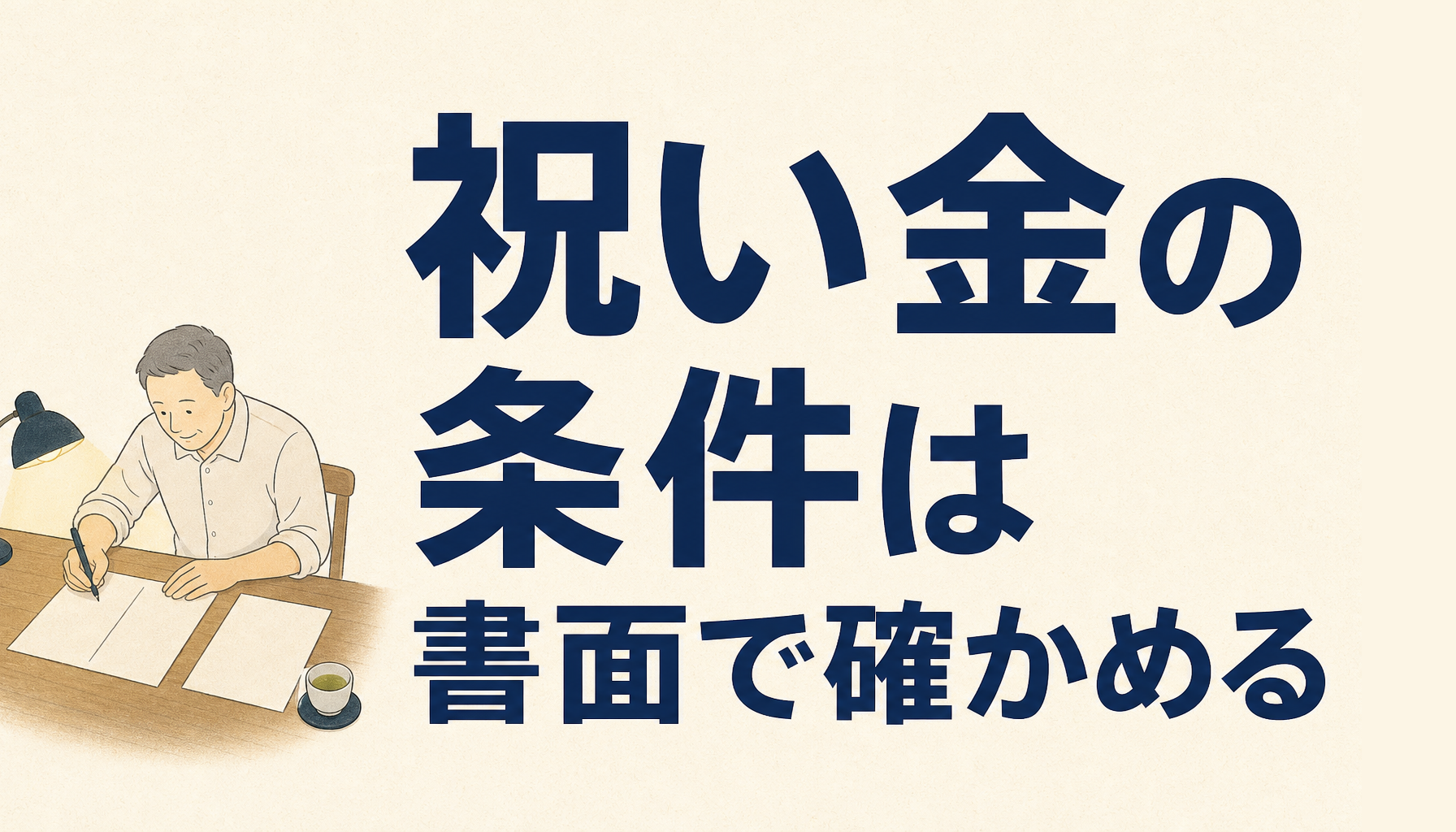 タクシーの入社祝い金は辞めたら返す？応募の前に書面で確かめる5つのこと