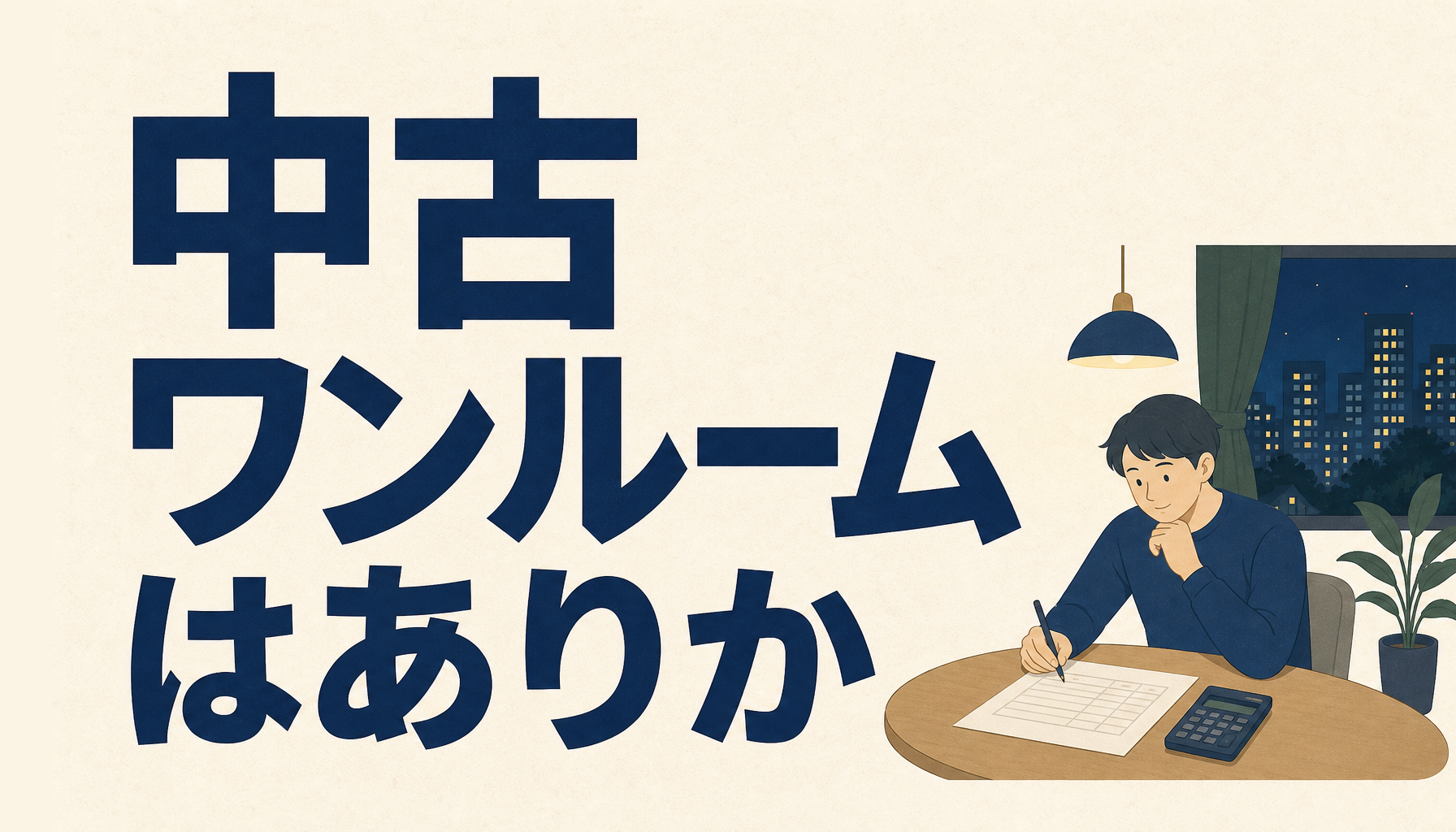 都心の中古ワンルーム投資はありか|月々の手残りがプラスになる条件で決める