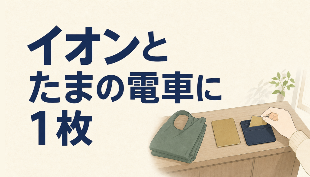 イオンSuicaカードはオートチャージOK！「たまに」JRに乗るイオンユーザーの最強便利カードだ！
