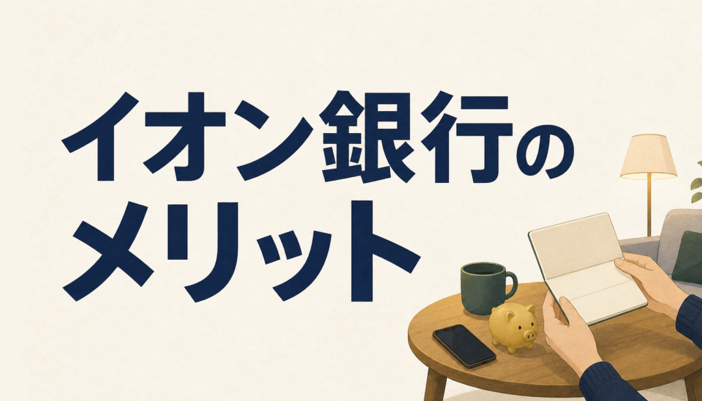 イオン銀行のメリットがありすぎてビビる件